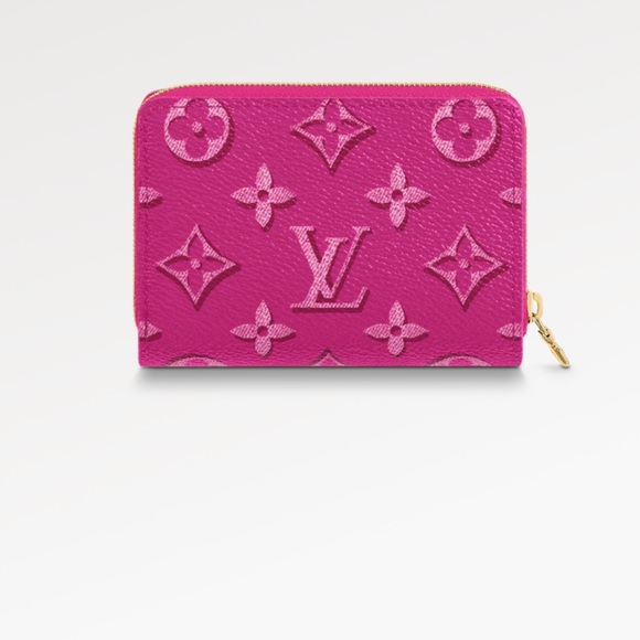 Sold x BNWT Louis vuitton Limited Edition pink canvas Lou wallet - Picture 8 of 12